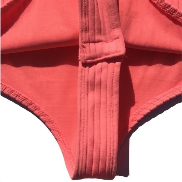 Victoria's Secret Sport Ribbed Henley Style Bodysuit - Picture 11 of 16